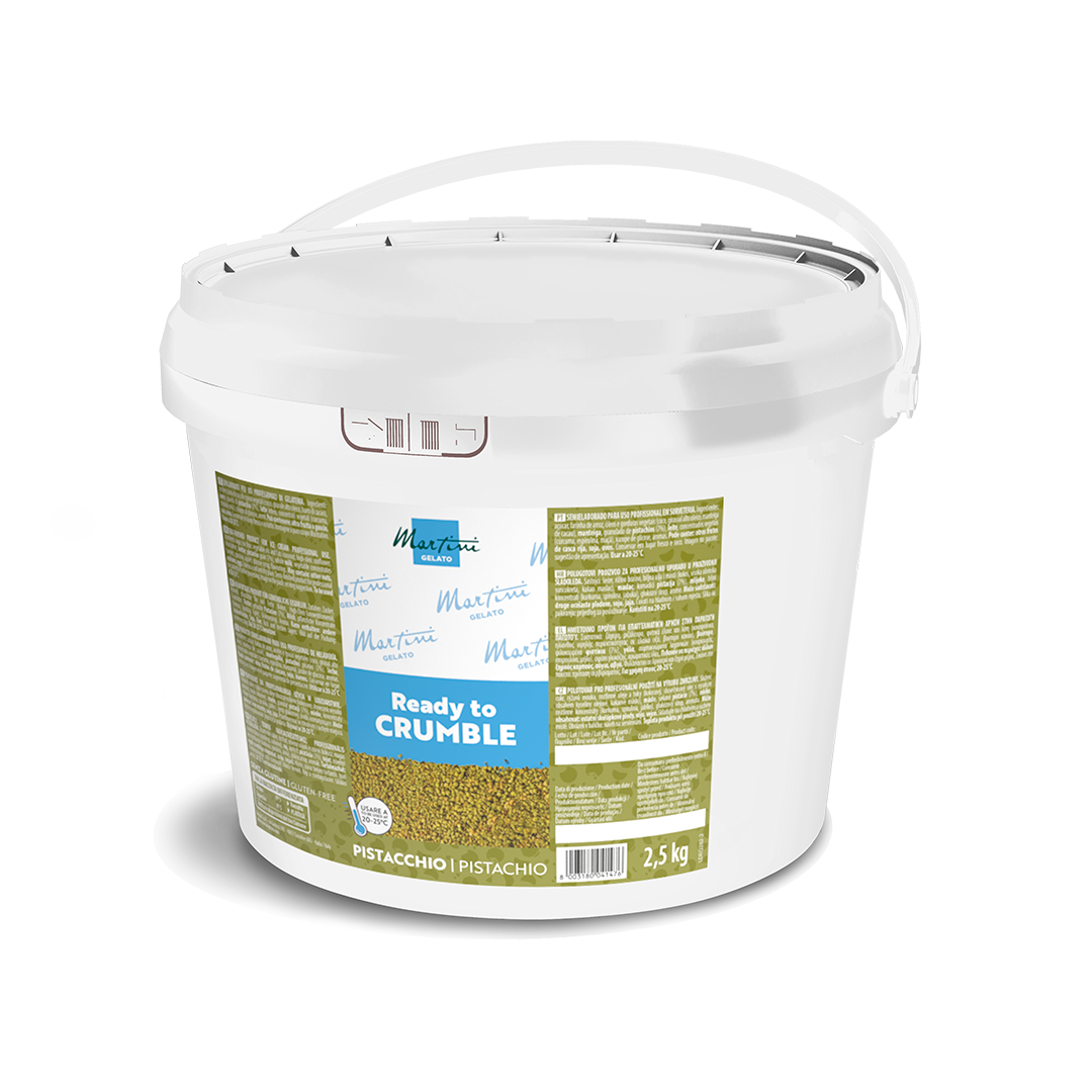 Ready To Crumble- Pistachio 2.5 Kg x 1 CART
