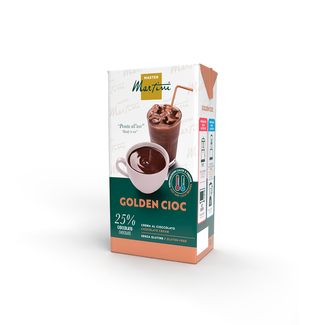 CHOCOLATE LIQ.GOLDEN CIOC 12X1 LT